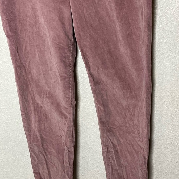 Seventy 7 Dusty Rose Ultra High Rise Skinny Corduroy Pants Sz 16 - Picture 4 of 7